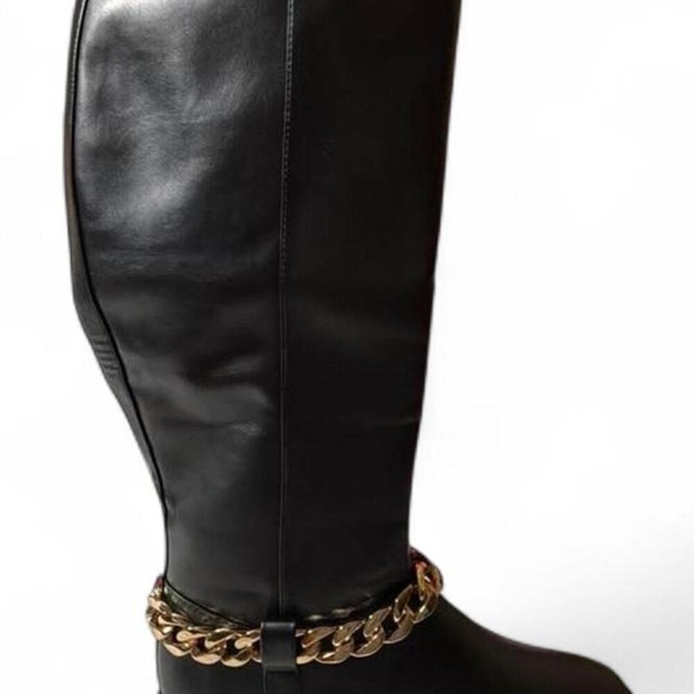 Unbranded Women's Black and Gold Boots
